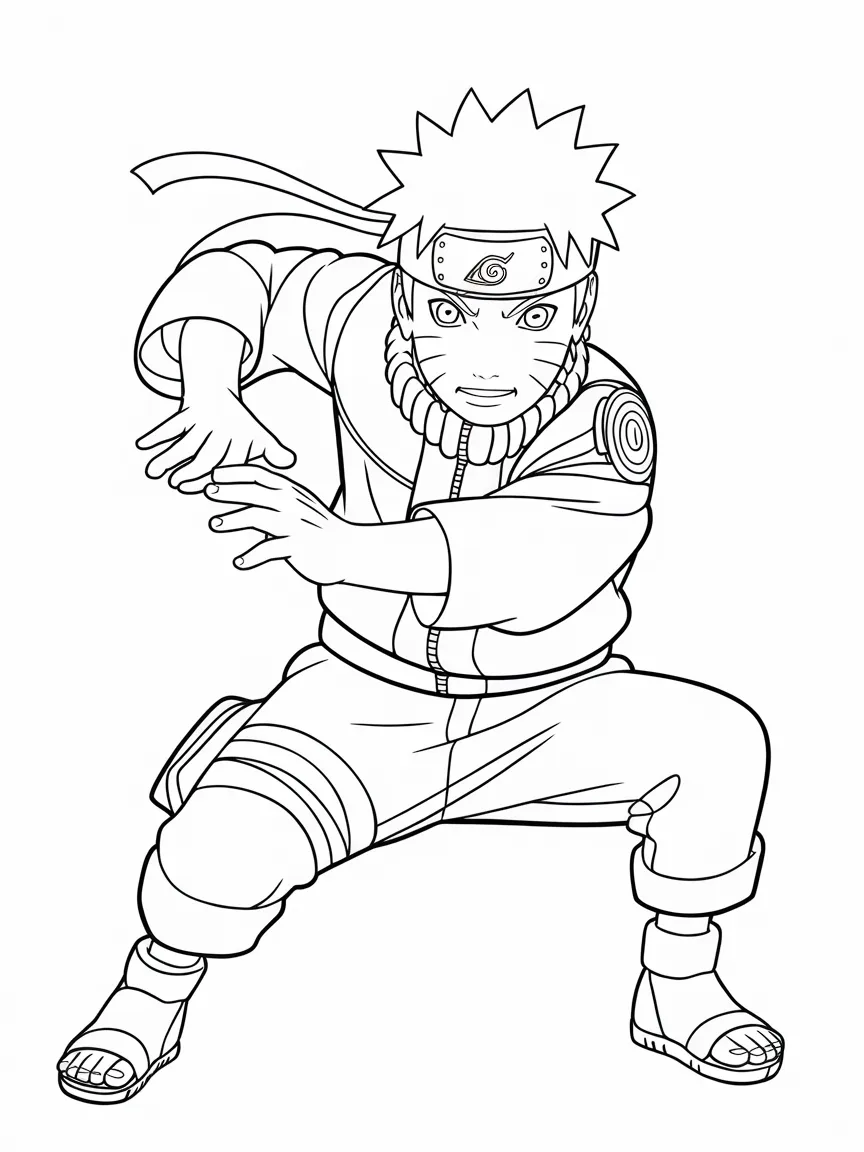 Naruto coloring pages - 1709 | ColoringPagesDesign