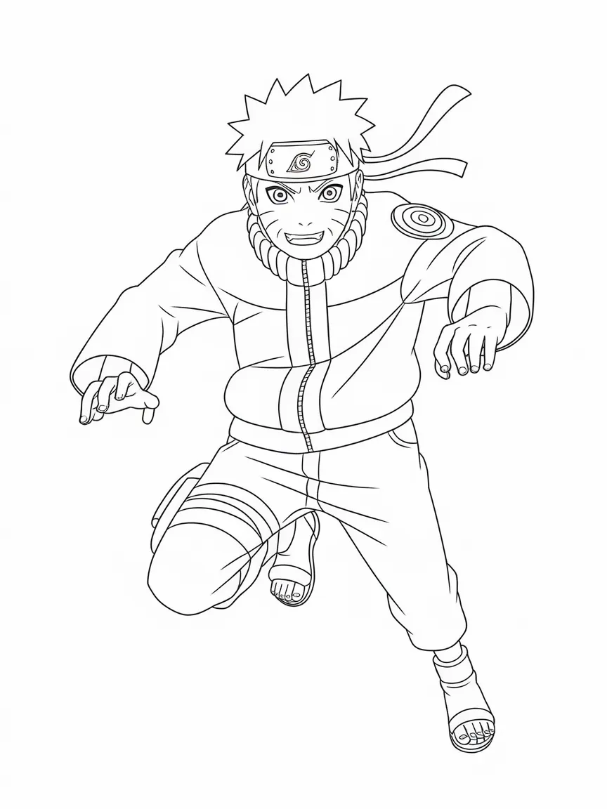 Naruto coloring pages - 1710 | ColoringPagesDesign