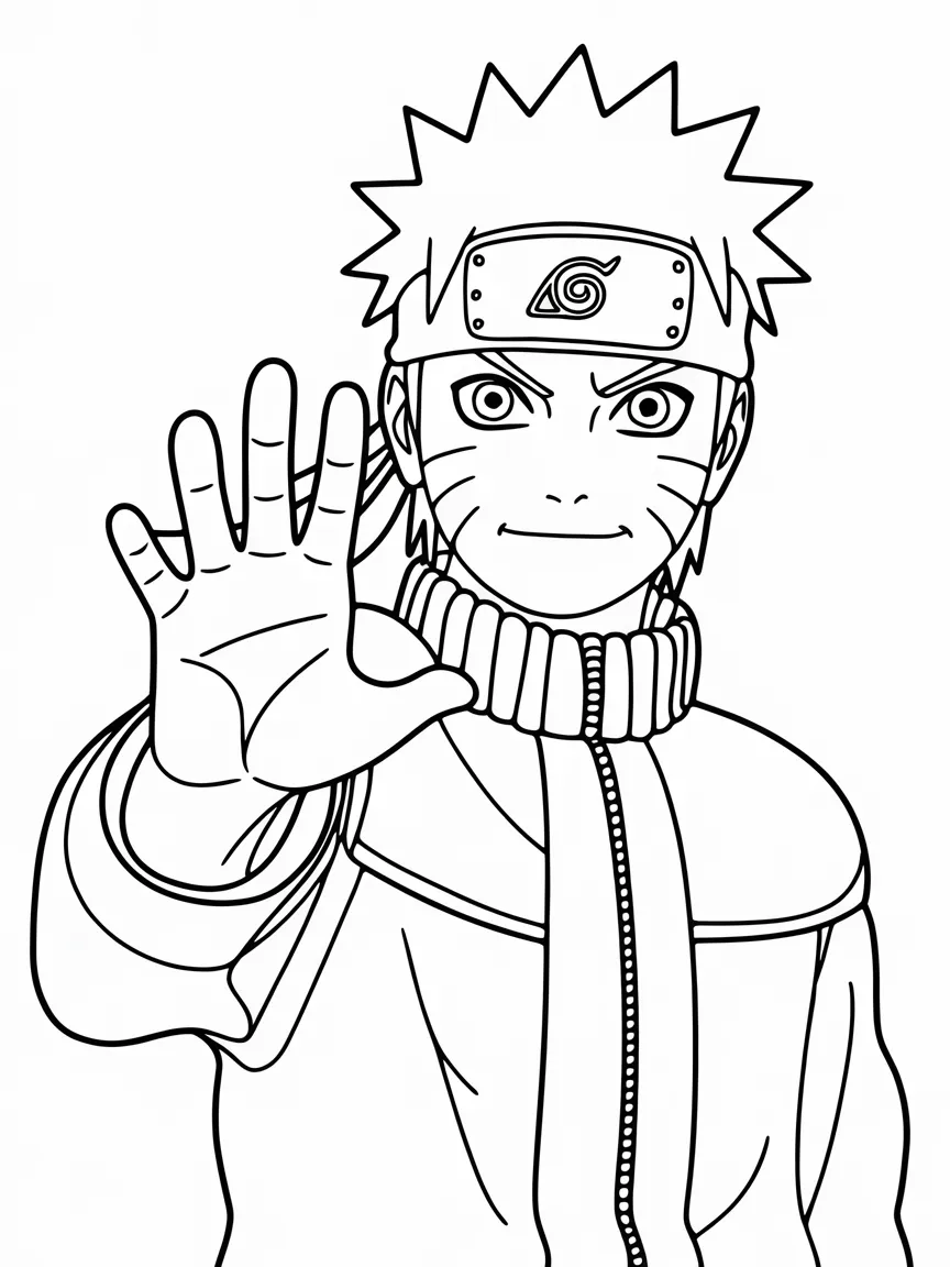 Naruto coloring pages - 2352 | ColoringPagesDesign