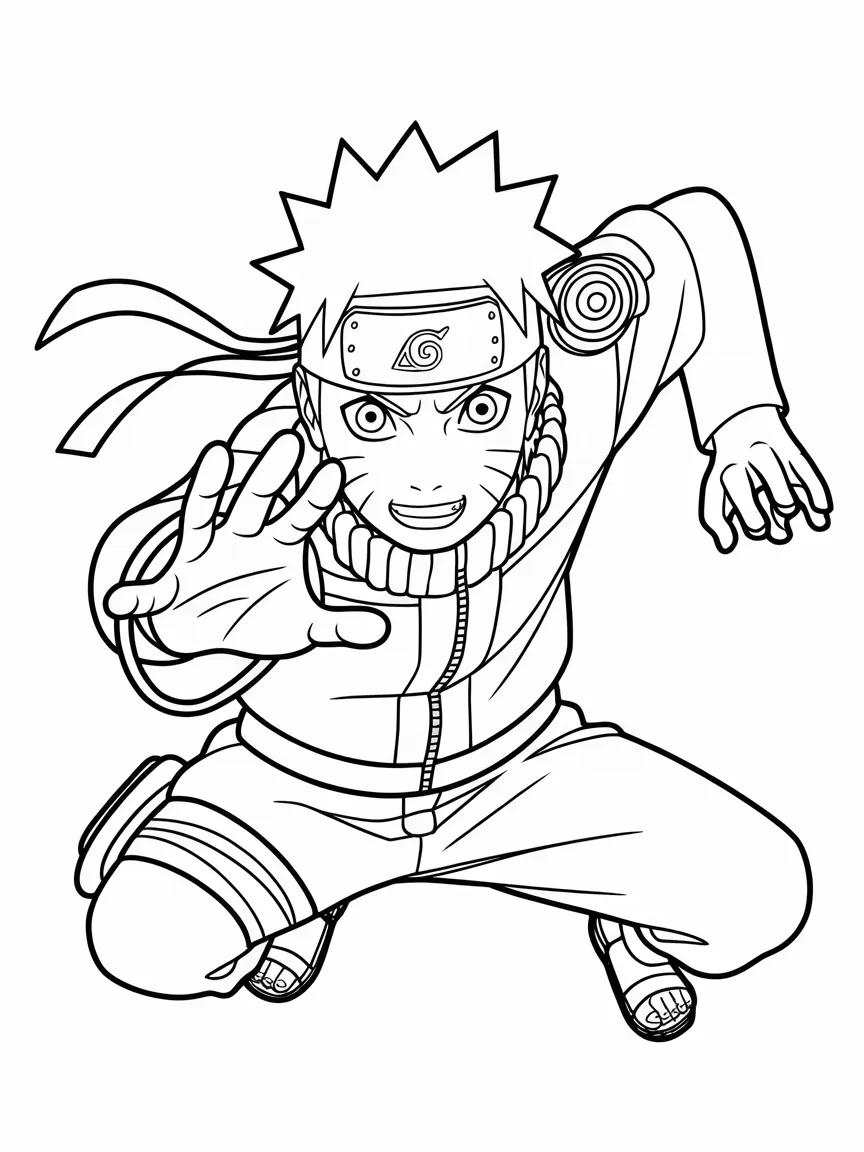 Naruto coloring pages - 2358 | ColoringPagesDesign