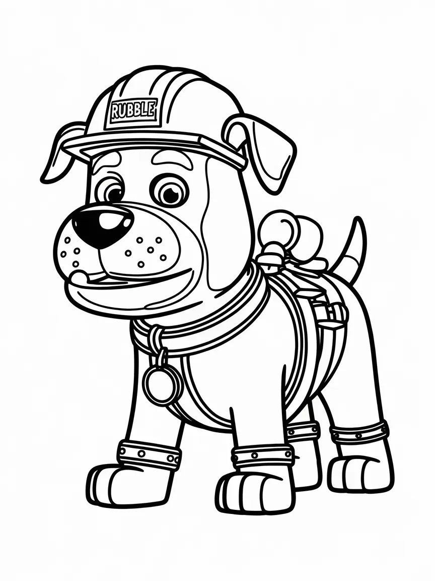 Paw patrol coloring pages - 1203 | ColoringPagesDesign