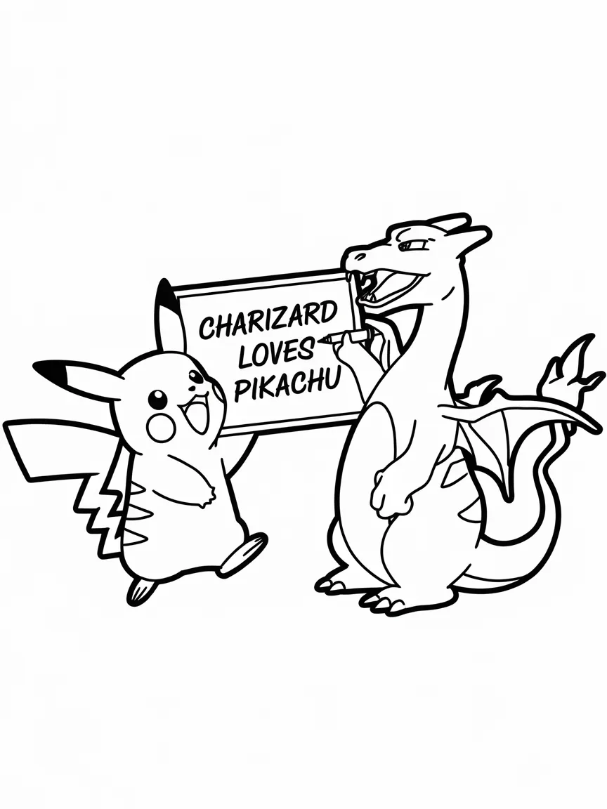 Charizard coloring pages - 2100 | ColoringPagesDesign