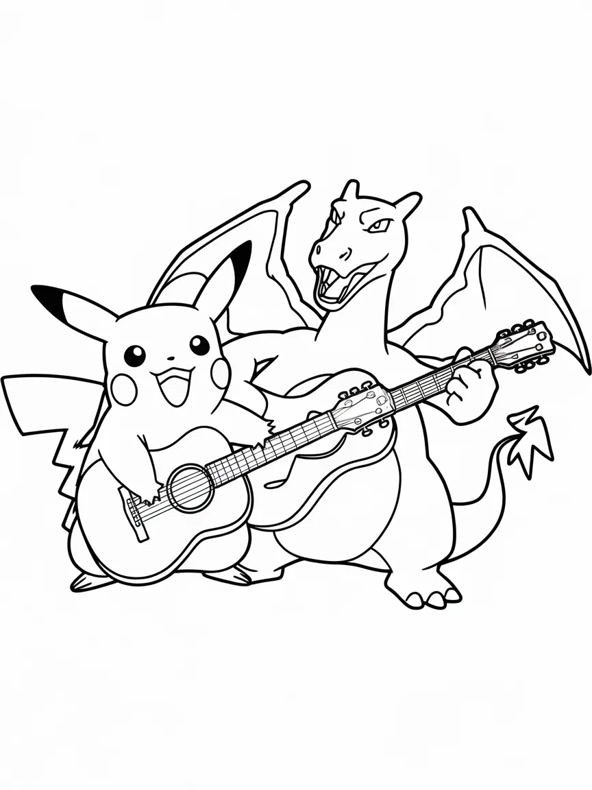 Charizard coloring pages - 2102 | ColoringPagesDesign