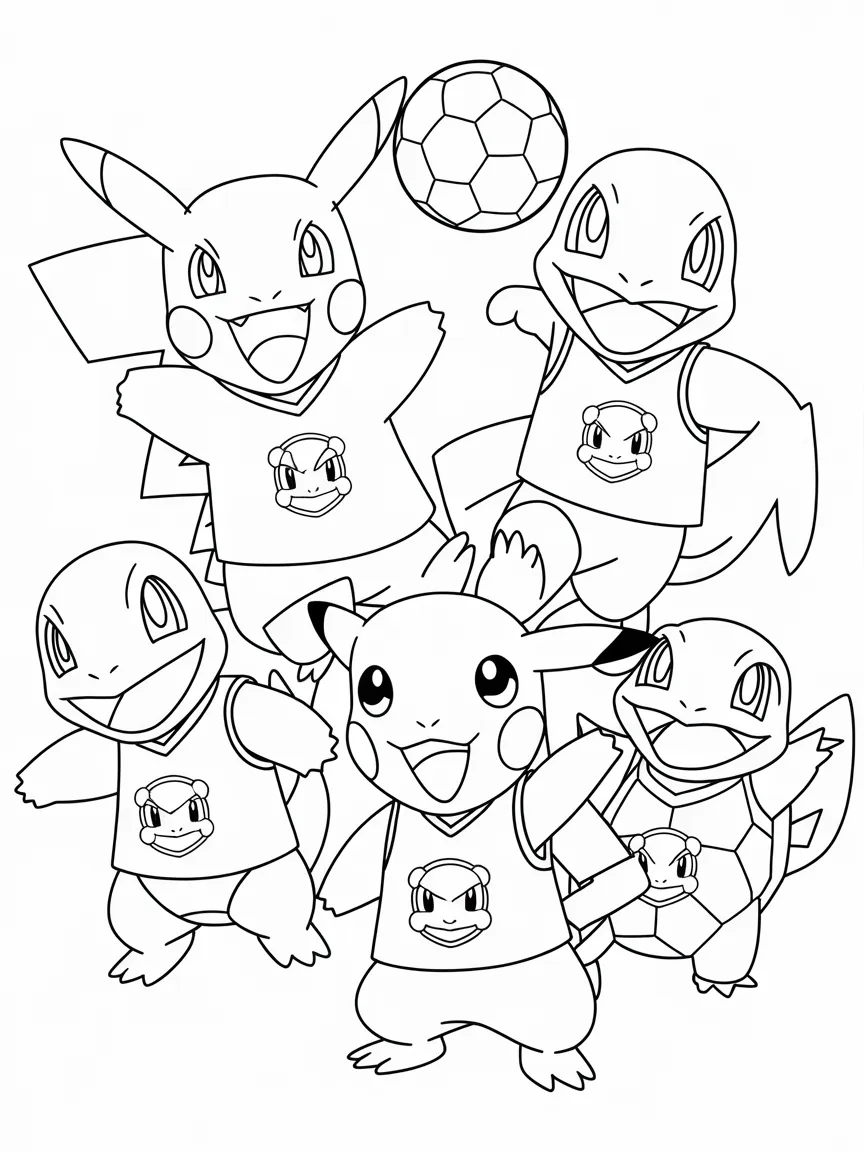 Squirtle coloring pages - 2139 | ColoringPagesDesign