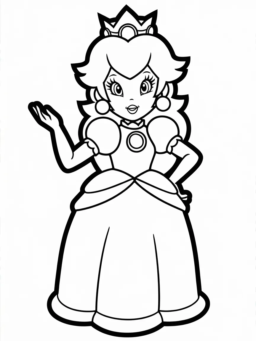 Mario coloring pages - 772 | ColoringPagesDesign