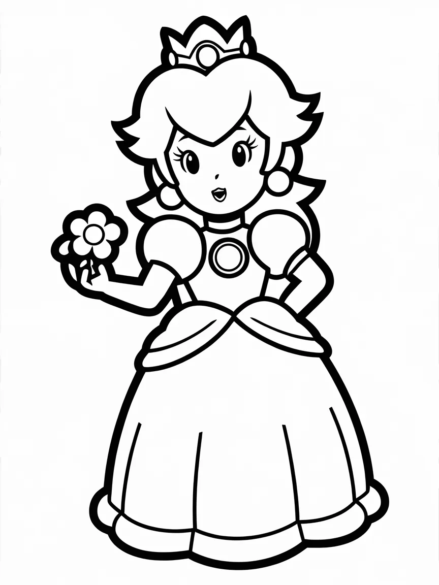 Mario coloring pages - 778 | ColoringPagesDesign