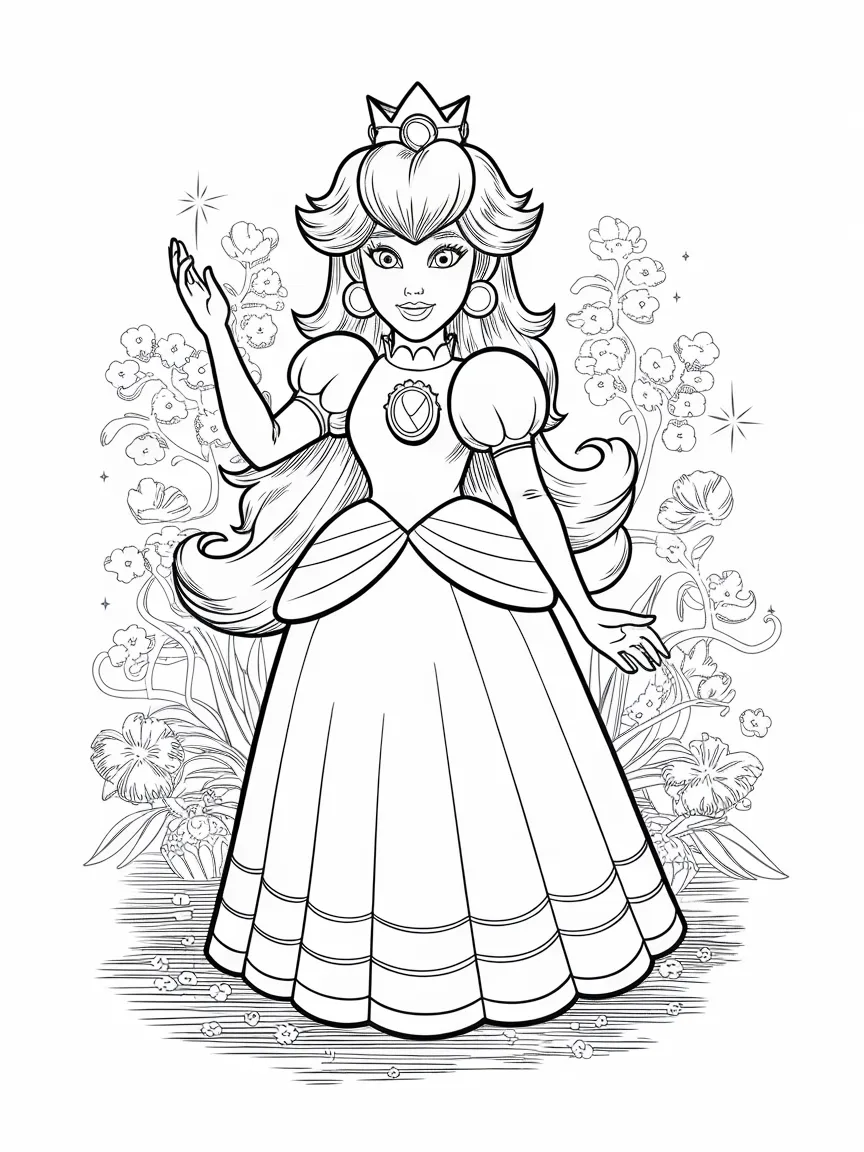 Mario coloring pages - 782 | ColoringPagesDesign