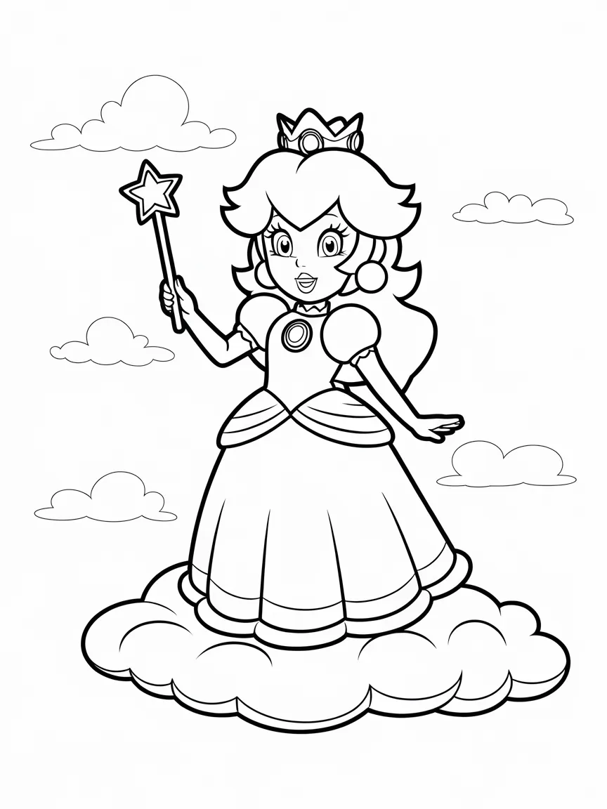 Mario coloring pages - 2343 | ColoringPagesDesign