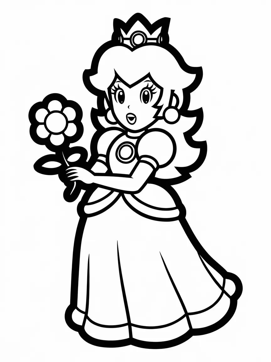 Mario coloring pages - 2344 | ColoringPagesDesign