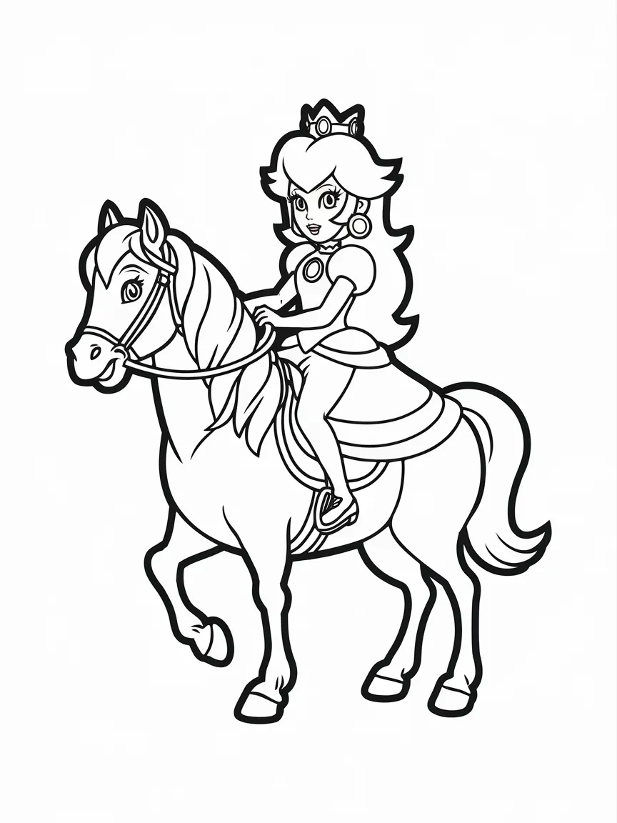 Mario coloring pages - 2347 | ColoringPagesDesign