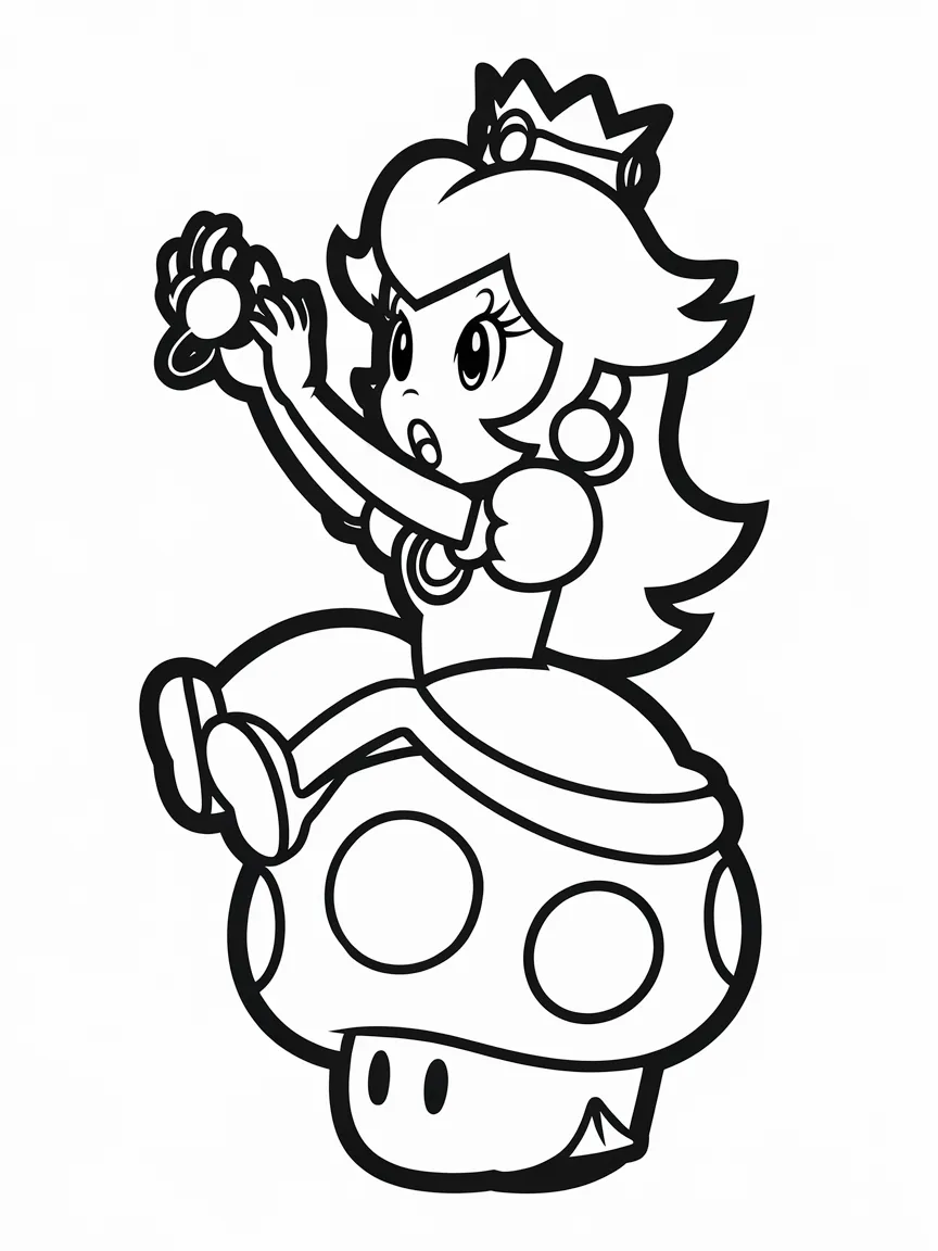 Mario coloring pages - 2349 | ColoringPagesDesign