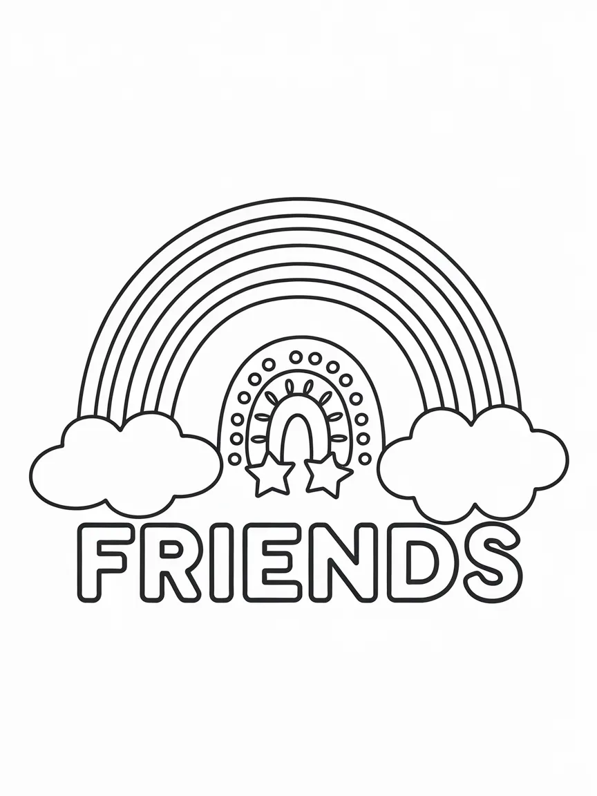 Rainbow friends coloring pages - 490 | ColoringPagesDesign