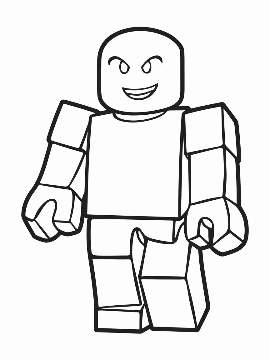 Roblox coloring pages - 453 | ColoringPagesDesign