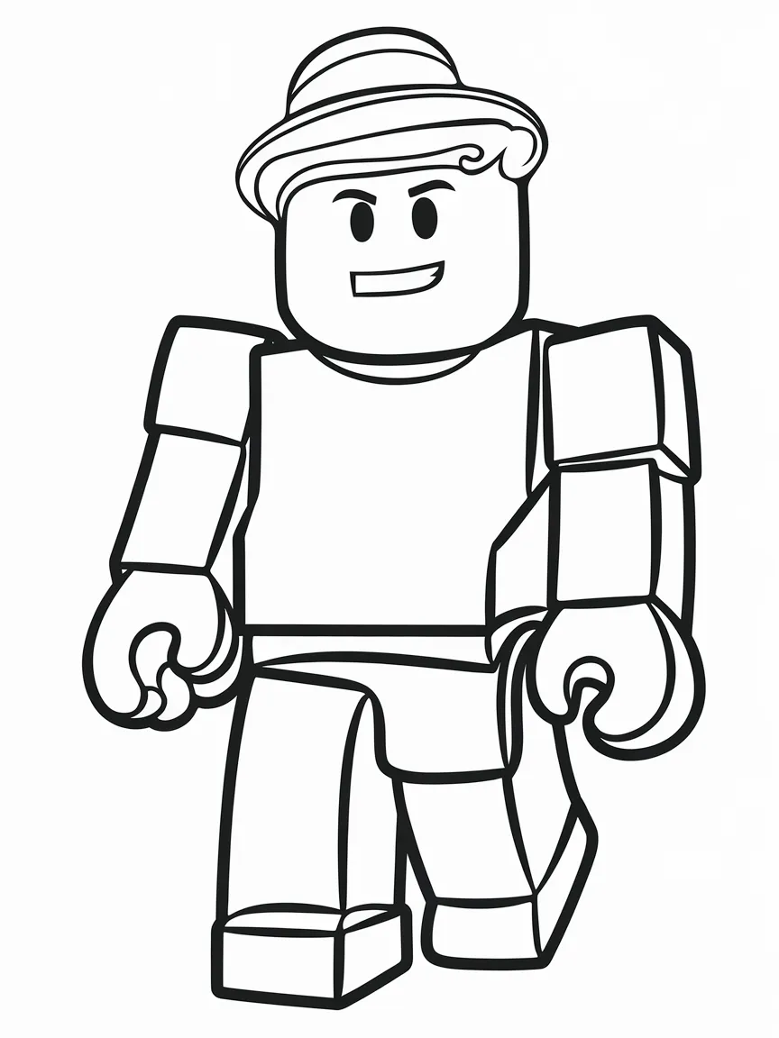 Roblox coloring pages - 458 | ColoringPagesDesign