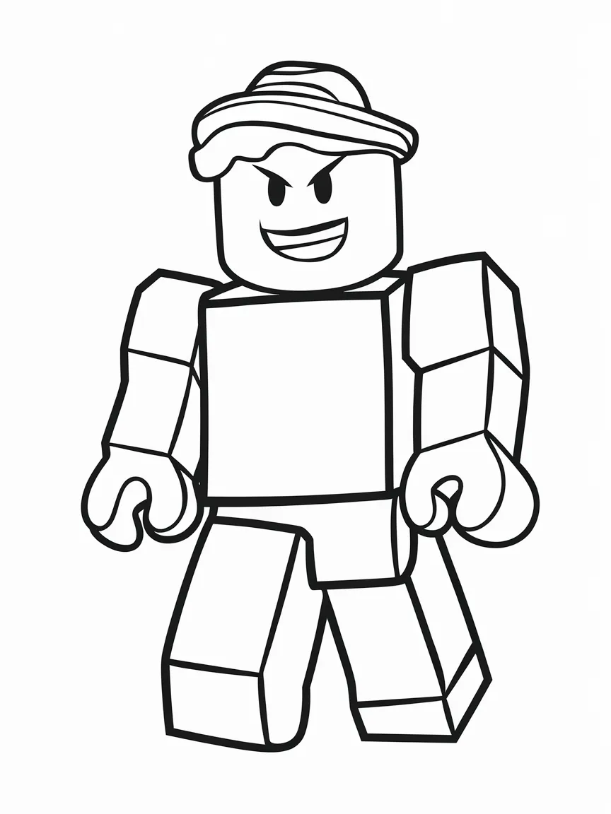 Roblox coloring pages - 460 | ColoringPagesDesign