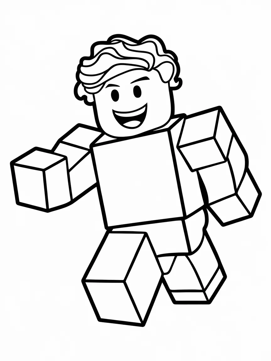 Roblox coloring pages - 1480 | ColoringPagesDesign