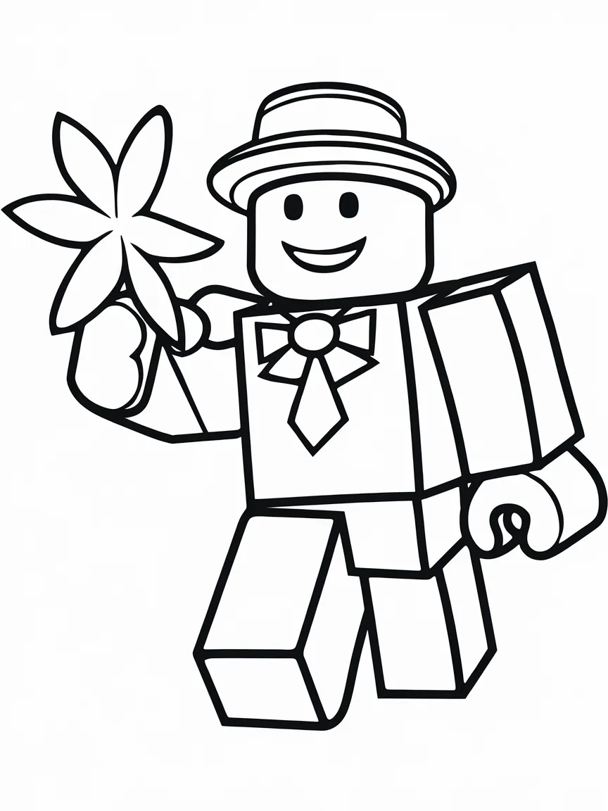 Roblox coloring pages - 1487 | ColoringPagesDesign