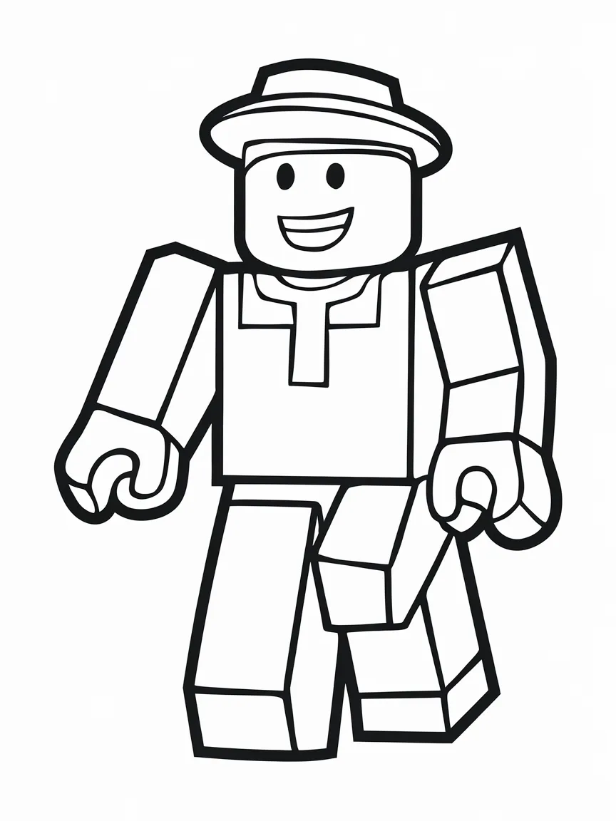 Roblox coloring pages - 1488 | ColoringPagesDesign