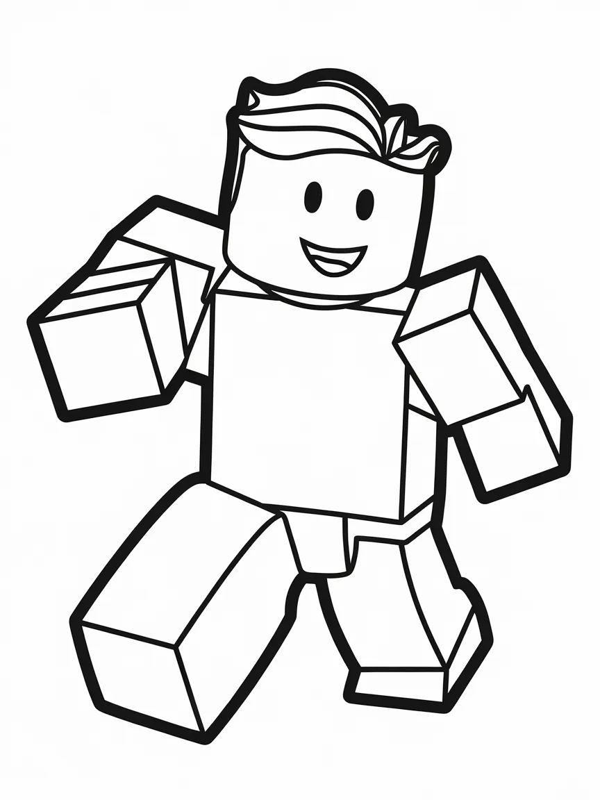 Roblox coloring pages - 2254 | ColoringPagesDesign