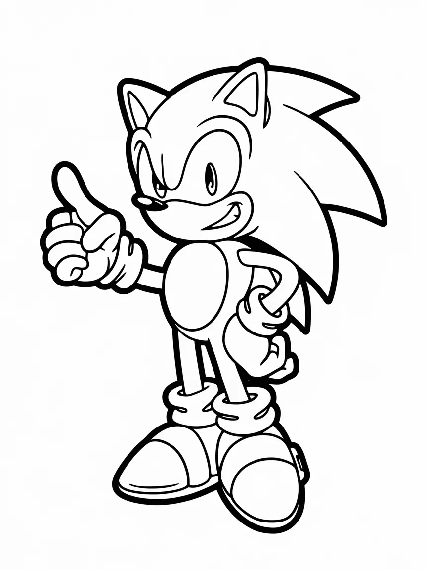 Pt categorias - Sonic | ColoringPagesDesign