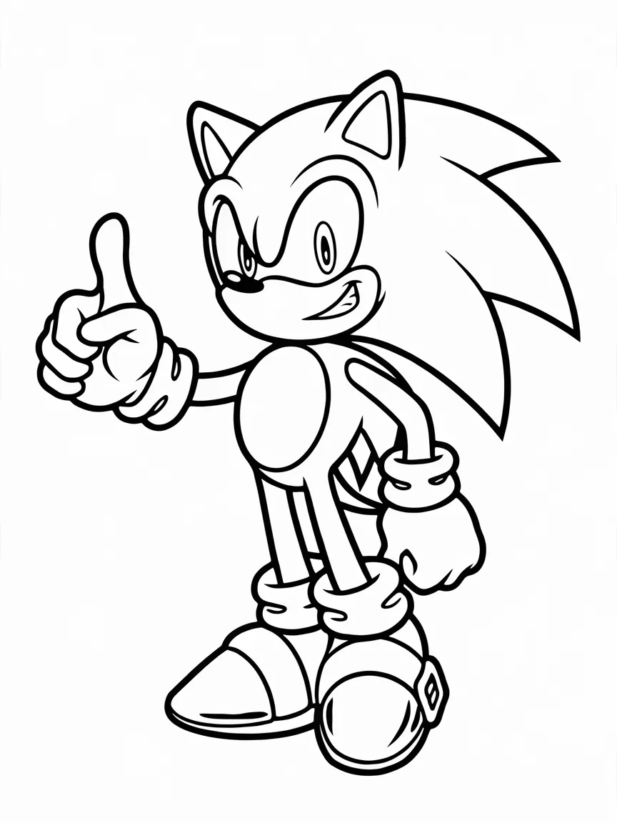 Sonic coloring pages - 137 | ColoringPagesDesign