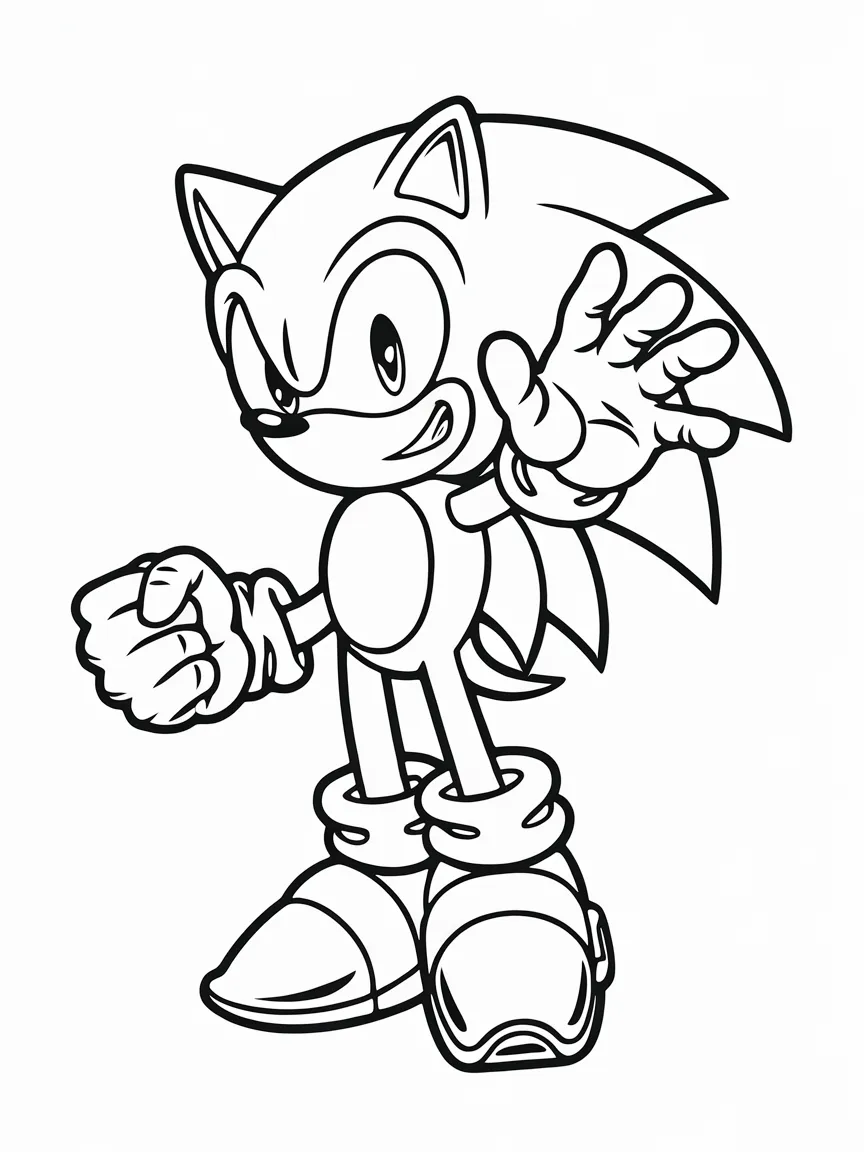 Sonic coloring pages - 139 | ColoringPagesDesign