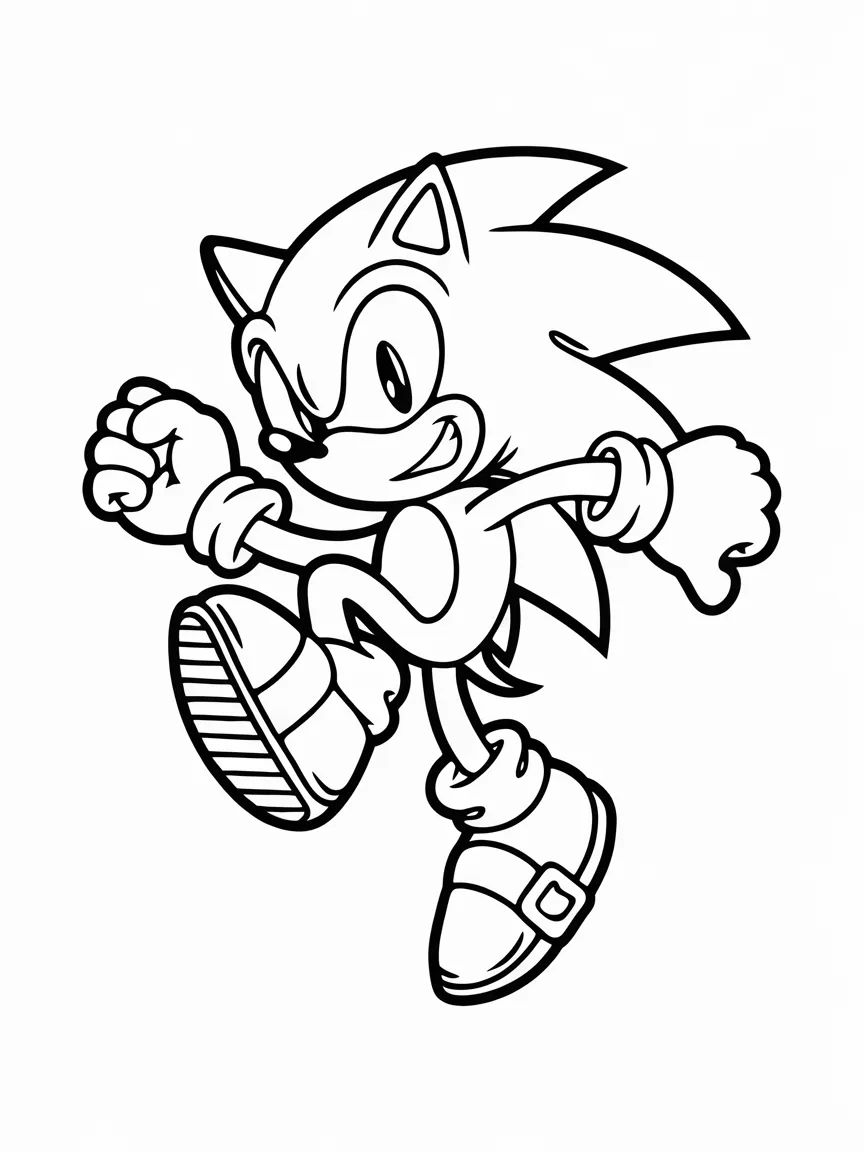 Sonic coloring pages - 1091 | ColoringPagesDesign