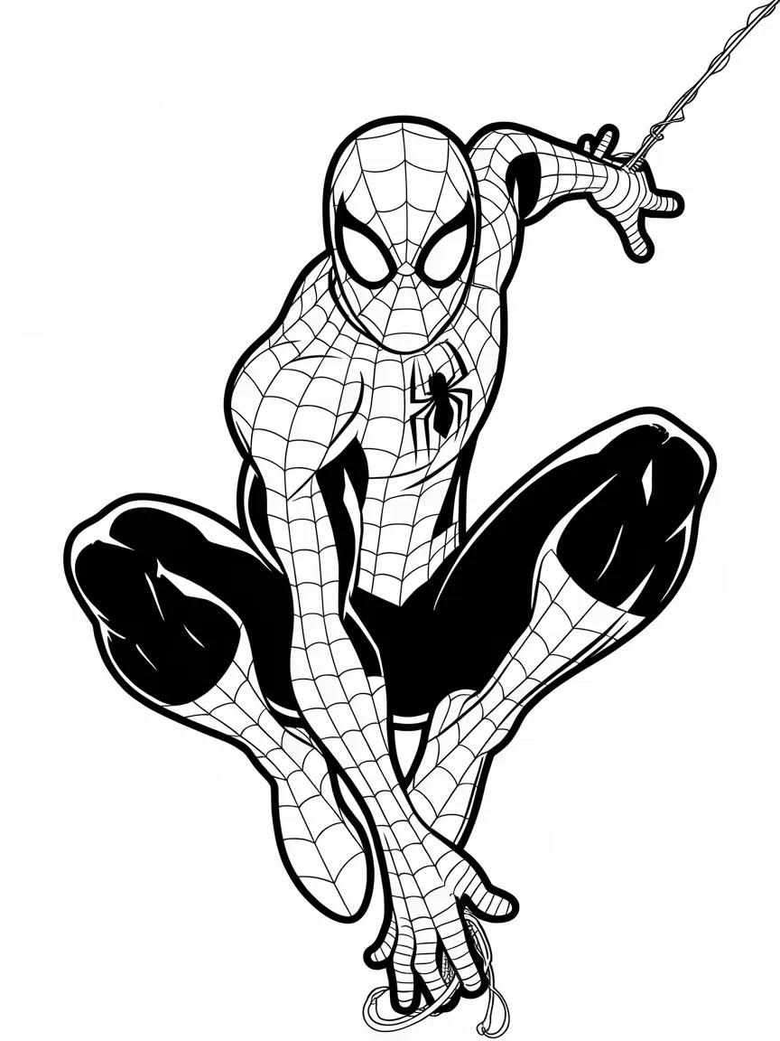 Spiderman coloring pages - 103 | ColoringPagesDesign