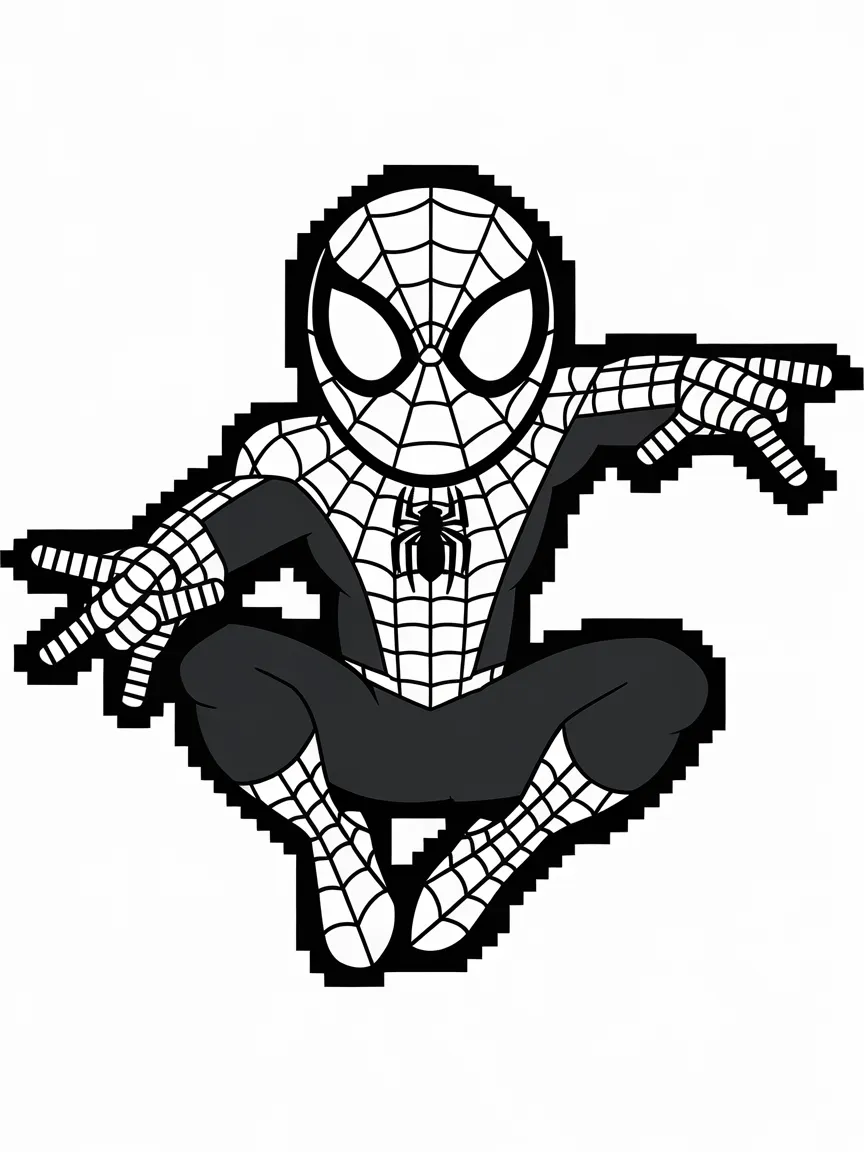 Spiderman coloring pages - 107 | ColoringPagesDesign