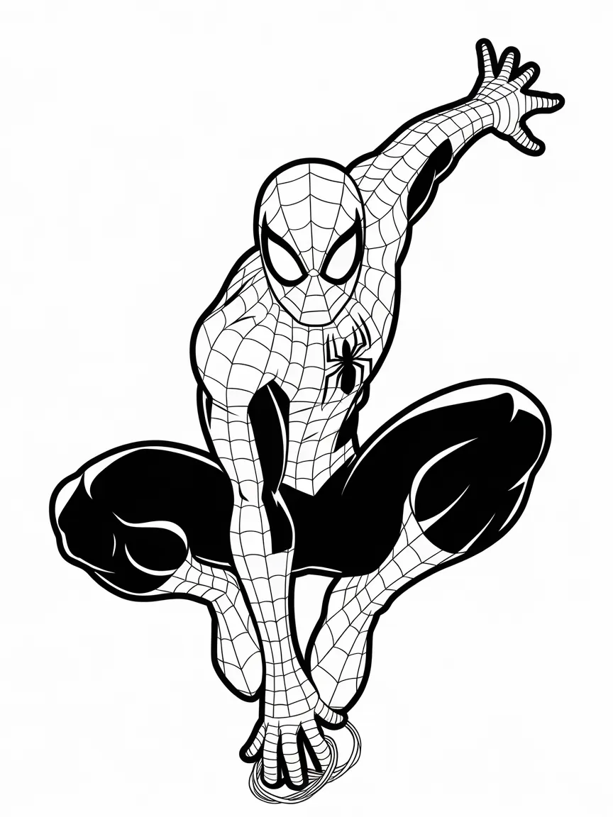 Spiderman coloring pages - 108 | ColoringPagesDesign