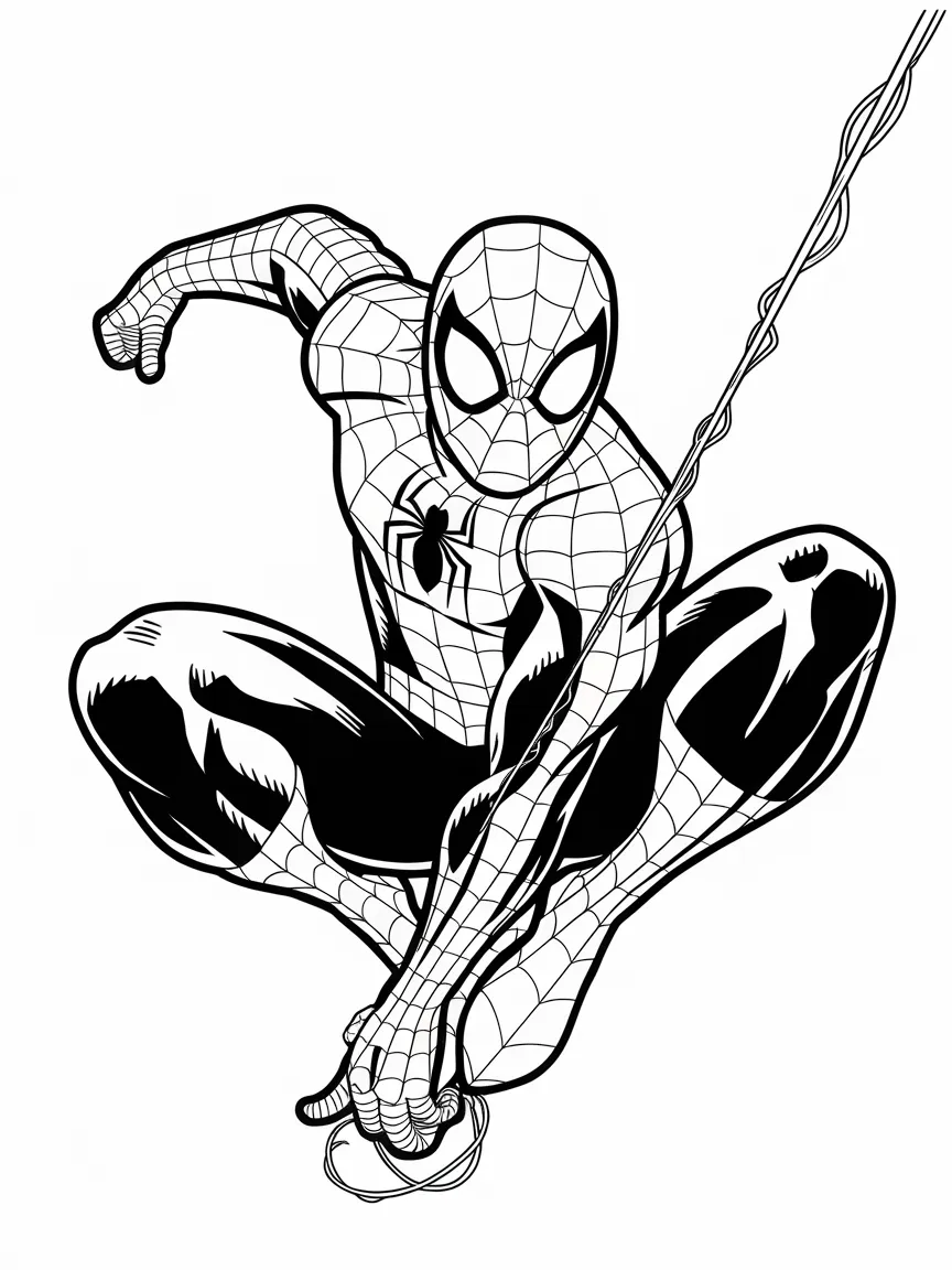 Spiderman coloring pages - 110 | ColoringPagesDesign