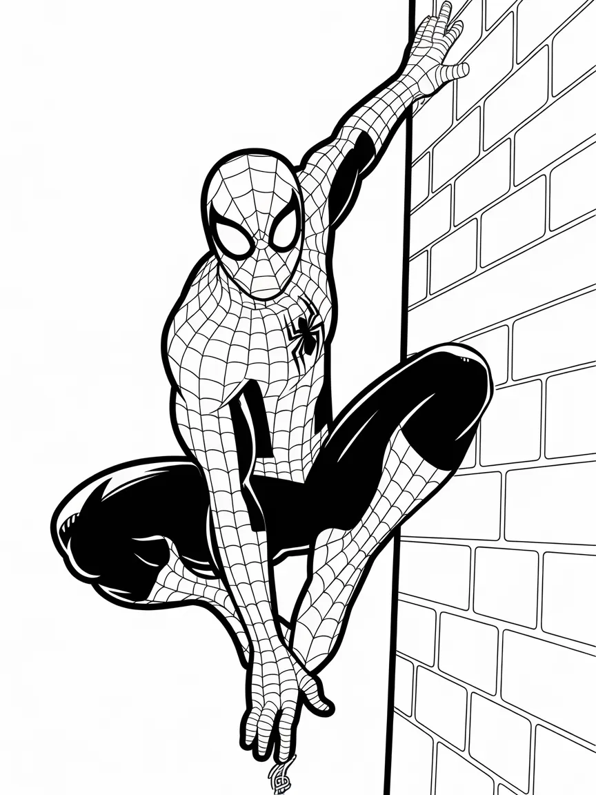 Spiderman coloring pages - 1257 | ColoringPagesDesign