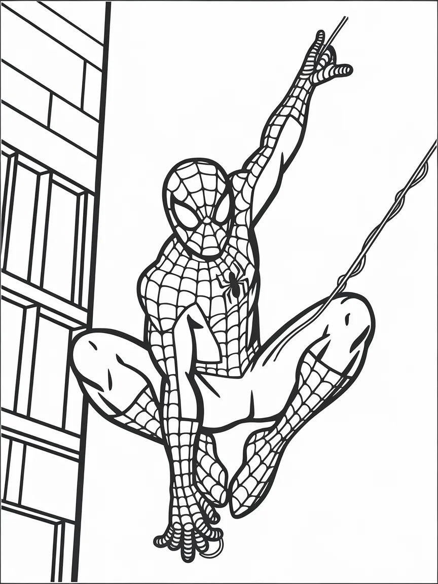 Spiderman coloring pages - 2178 | ColoringPagesDesign