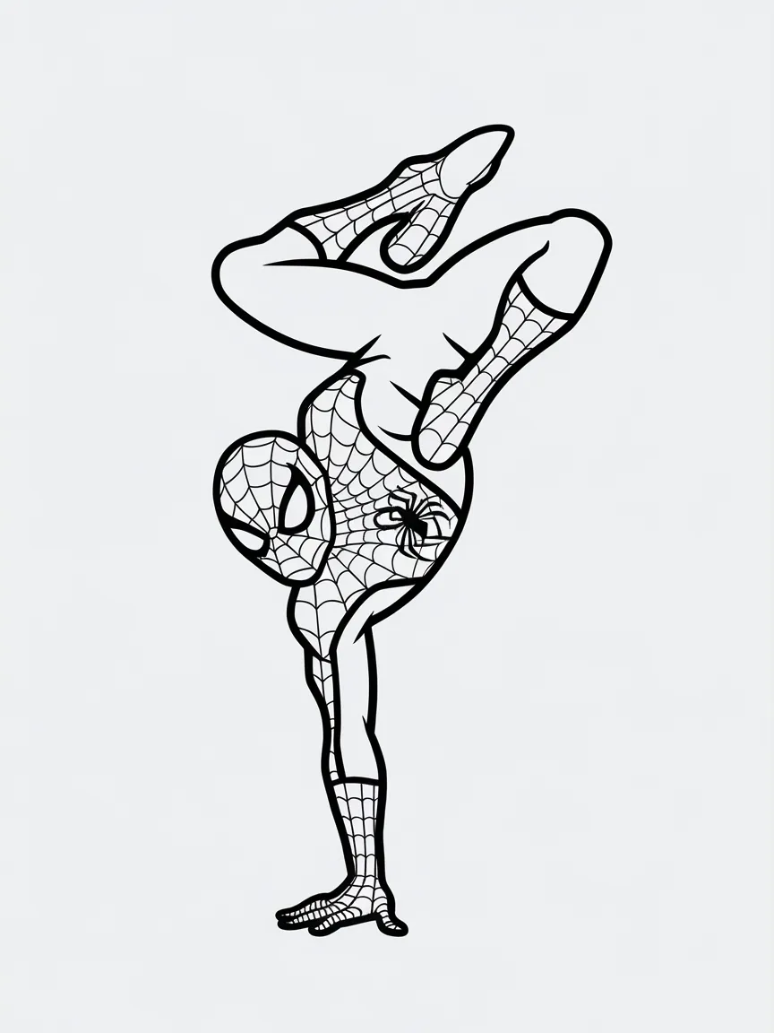 Spiderman coloring pages - 2183 | ColoringPagesDesign