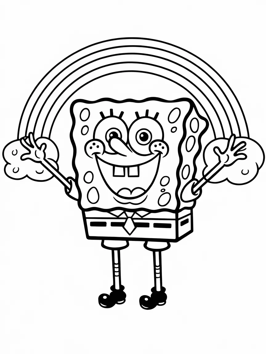 Spongebob coloring pages - 1562 | ColoringPagesDesign