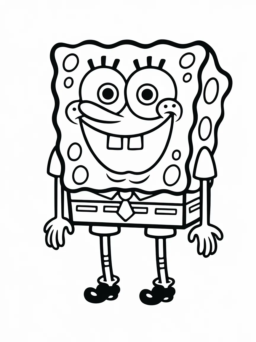 Pt categorias - Bob Esponja | ColoringPagesDesign