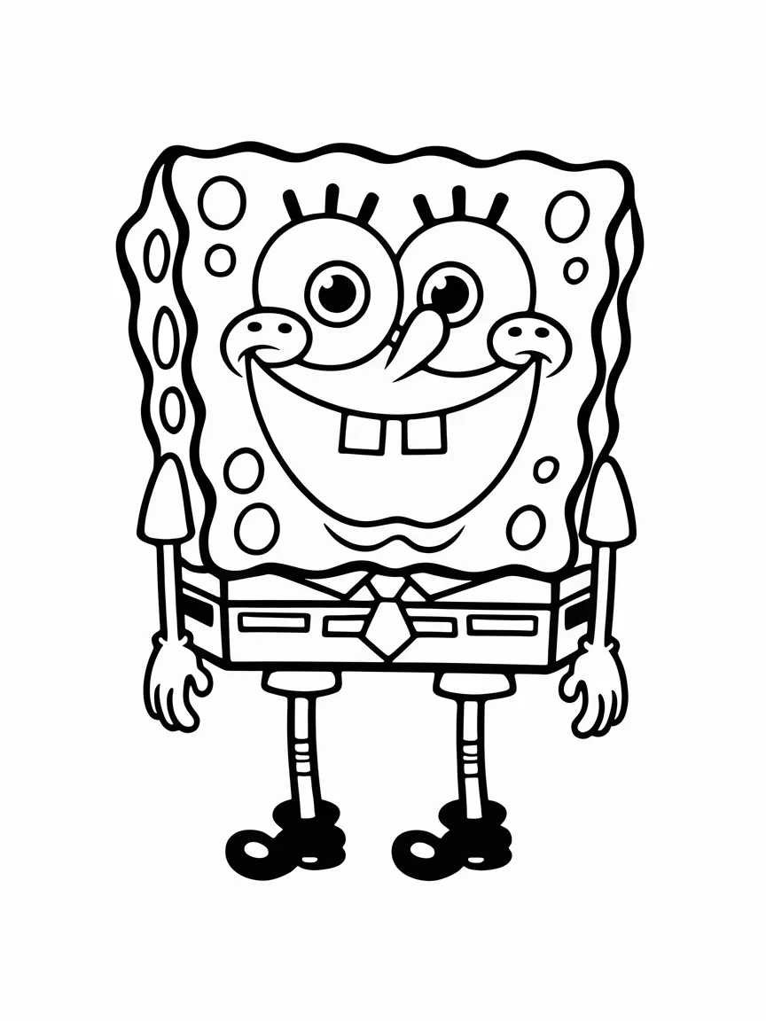 Spongebob coloring pages - 588 | ColoringPagesDesign