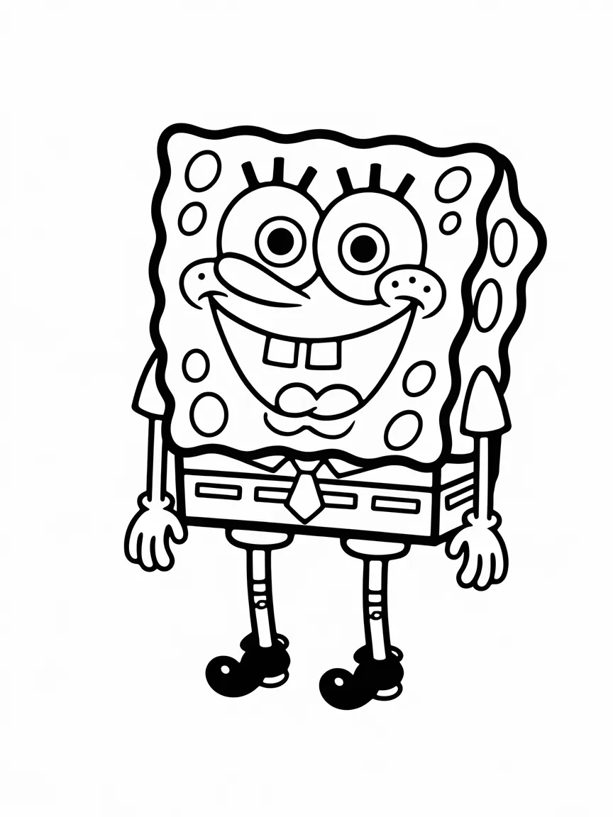 Spongebob coloring pages - 591 | ColoringPagesDesign