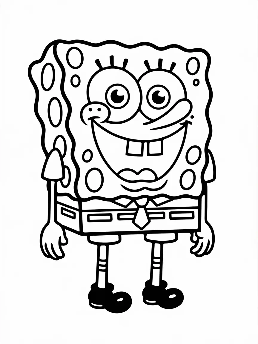 Spongebob coloring pages - 594 | ColoringPagesDesign