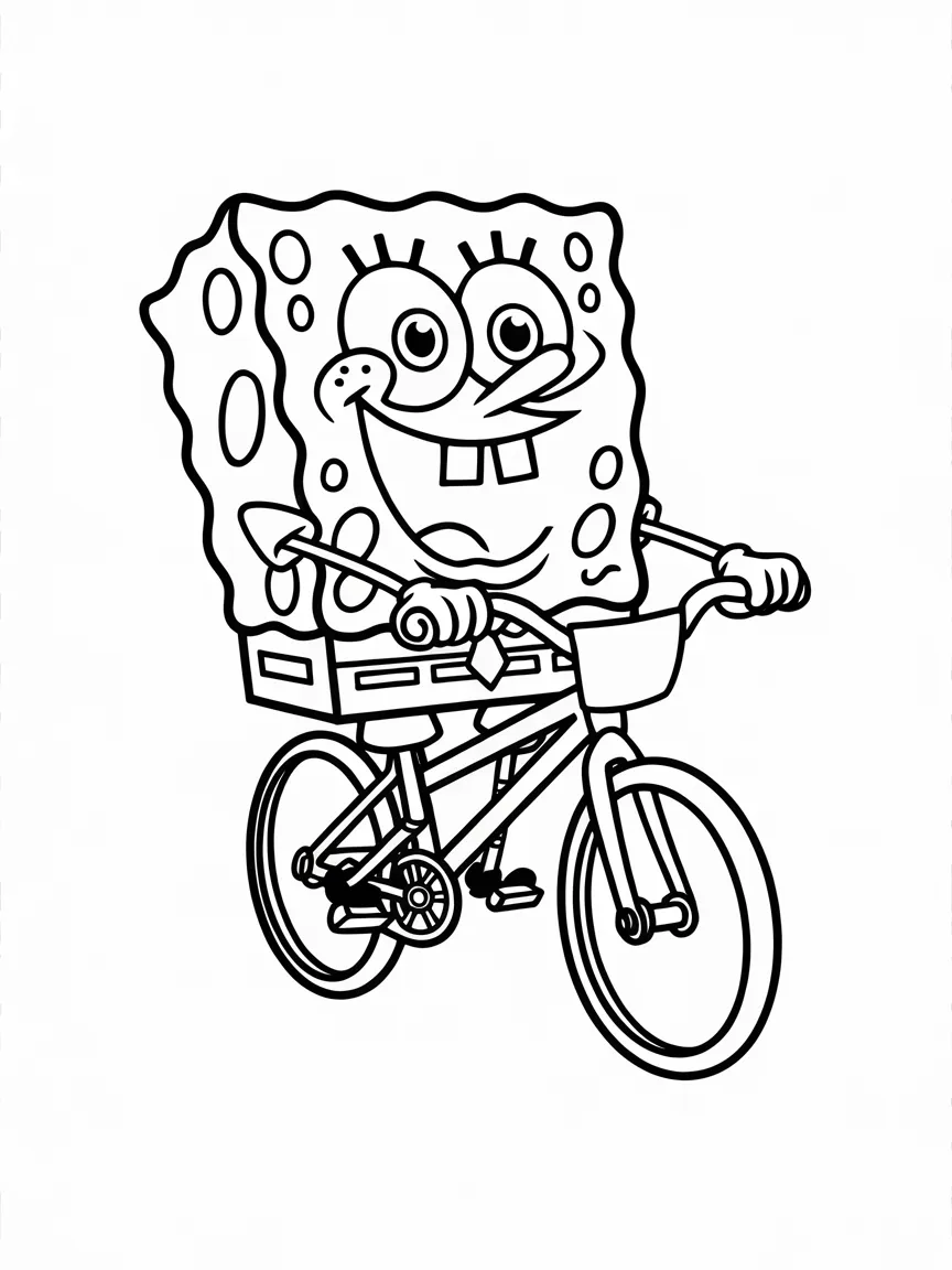 Spongebob coloring pages - 2299 | ColoringPagesDesign