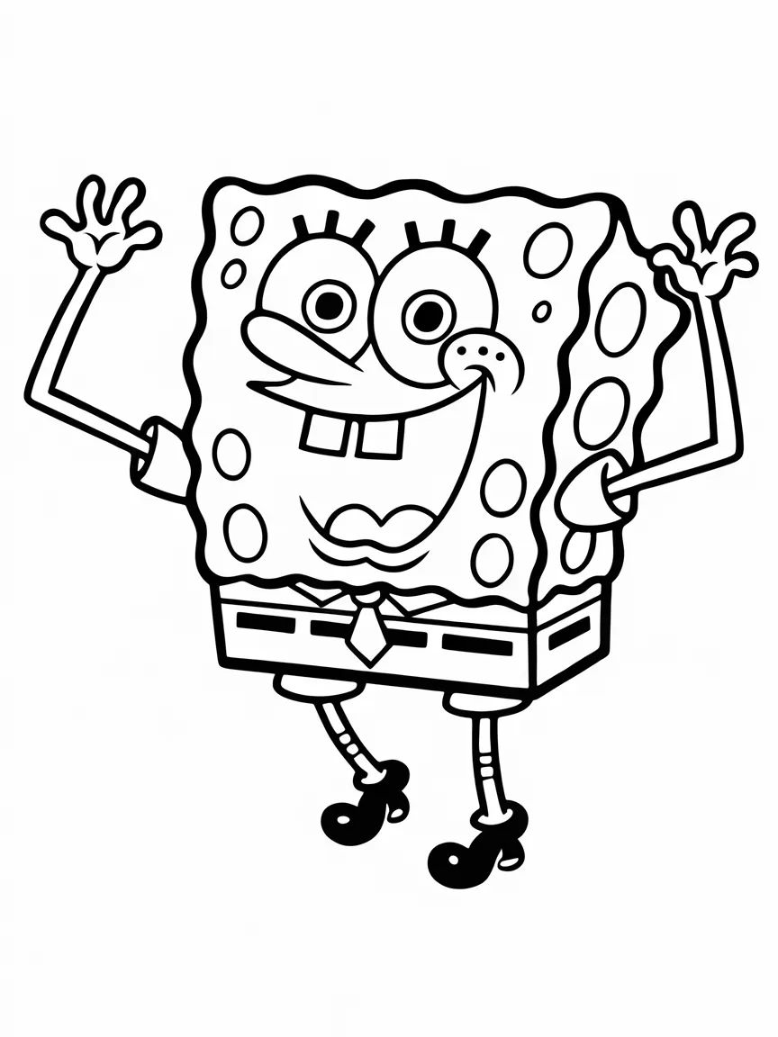 Spongebob coloring pages - 2302 | ColoringPagesDesign