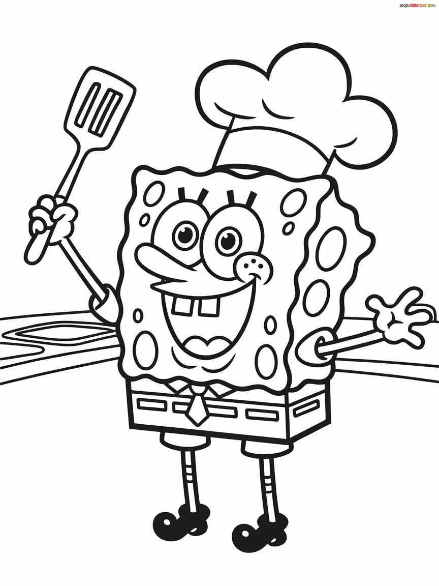 Spongebob coloring pages - 2306 | ColoringPagesDesign