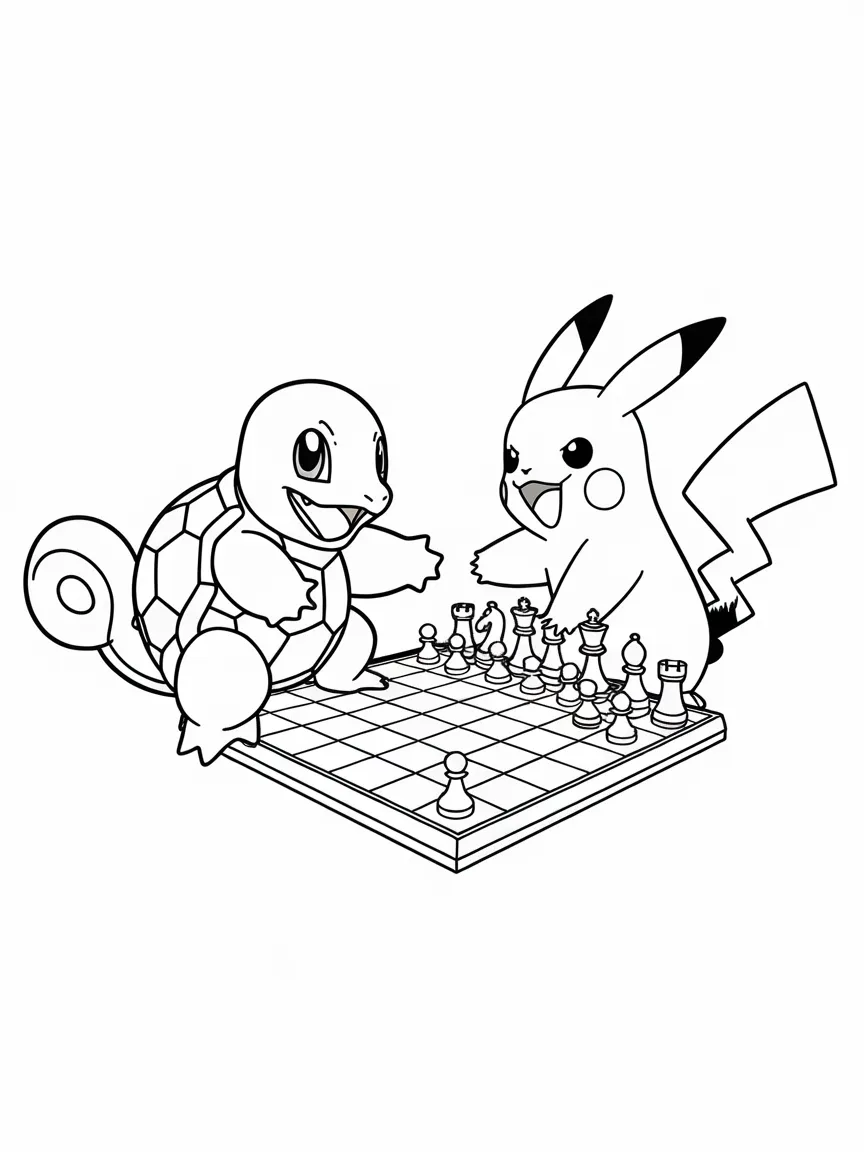 Squirtle coloring pages - 2112 | ColoringPagesDesign