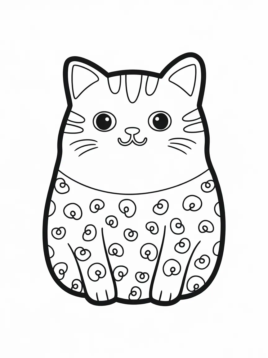 Squishmallow coloring pages - 1401 | ColoringPagesDesign