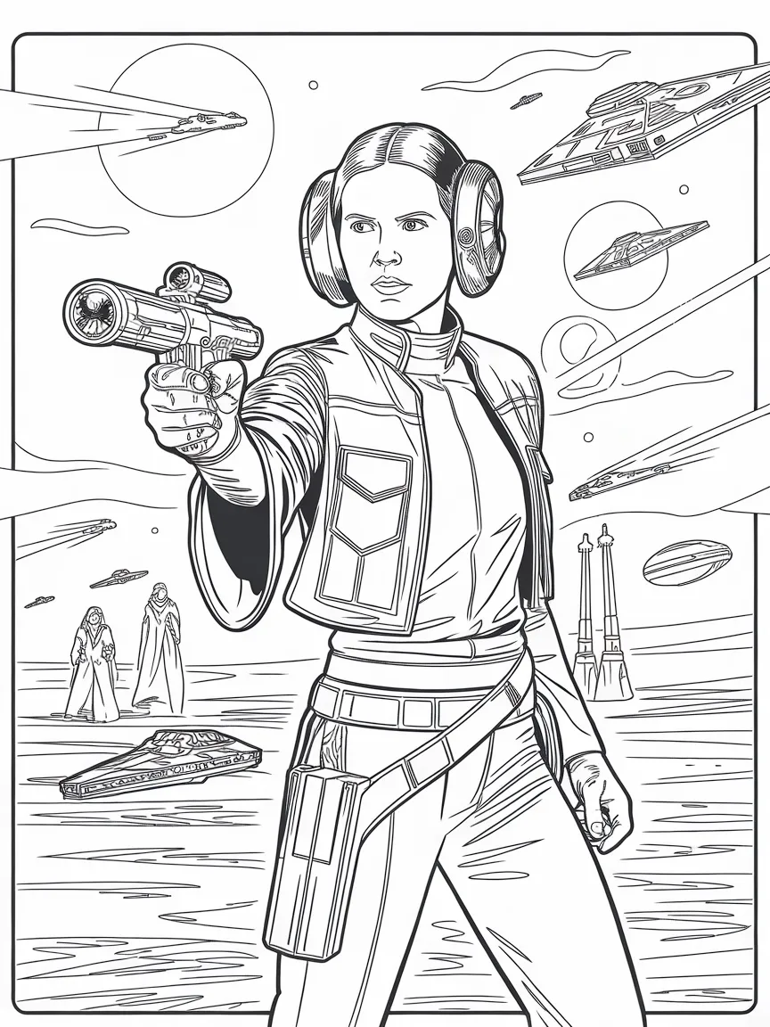 Star wars coloring pages - 1573 | ColoringPagesDesign