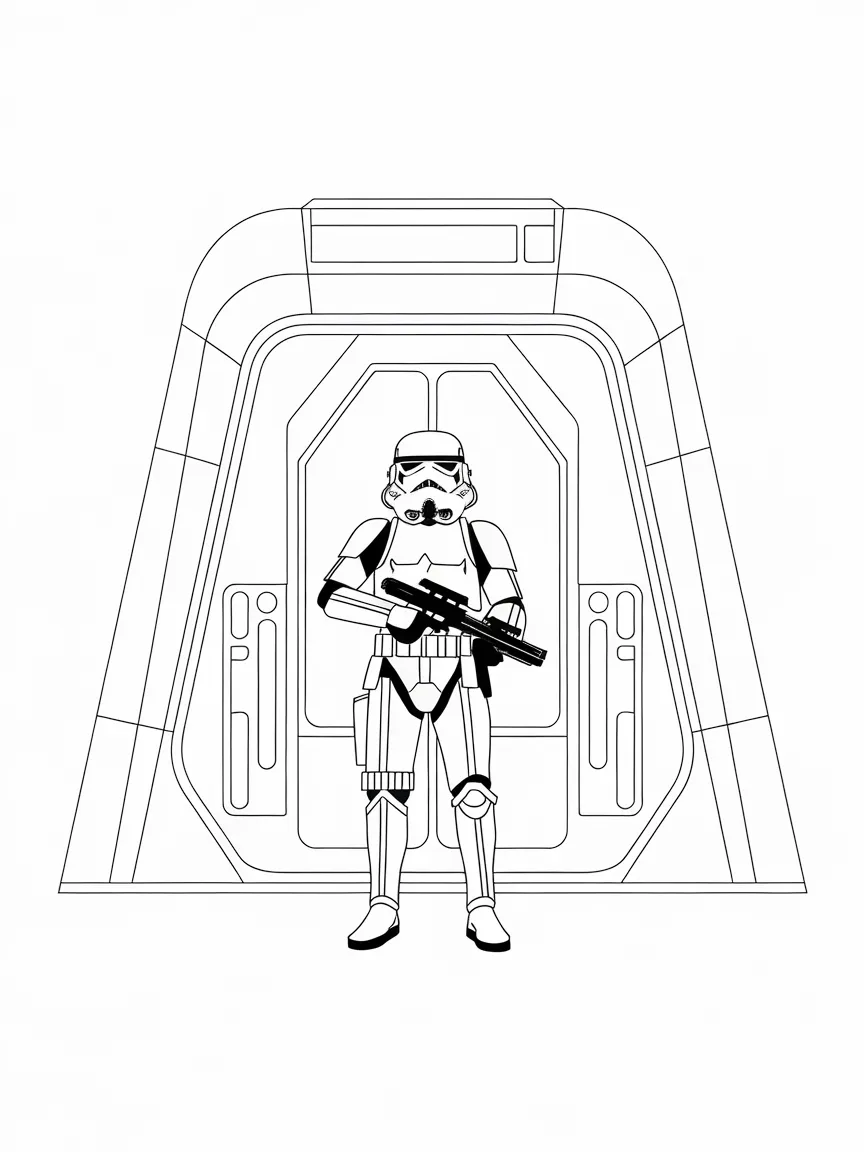 Star wars coloring pages - 1643 | ColoringPagesDesign