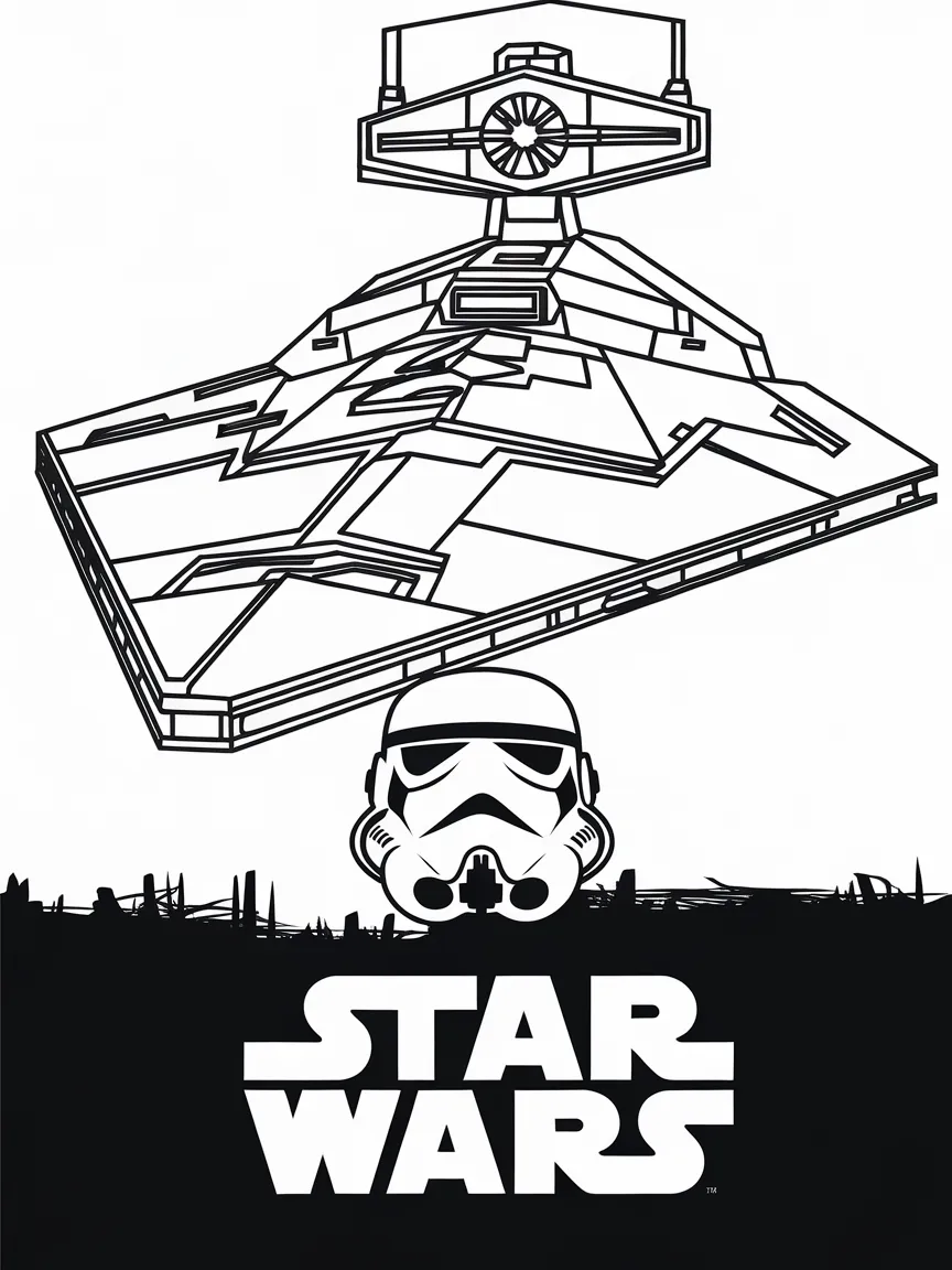 Star wars coloring pages - 1644 | ColoringPagesDesign