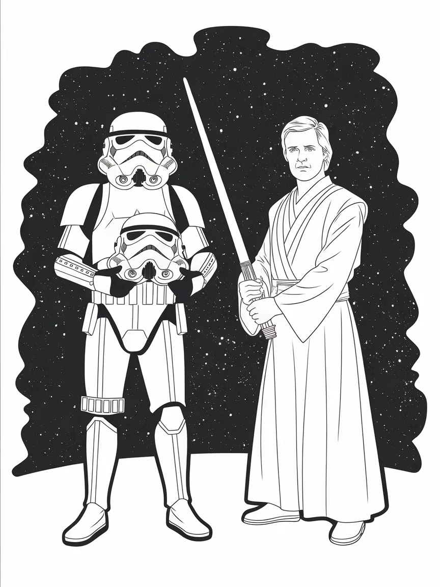 Star wars coloring pages - 1650 | ColoringPagesDesign