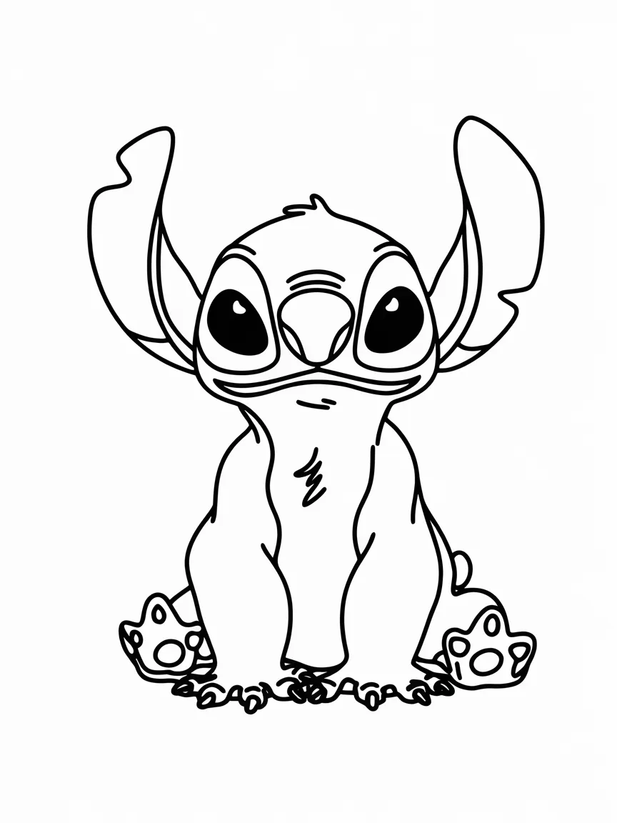 Stitch coloring pages - 169 | ColoringPagesDesign