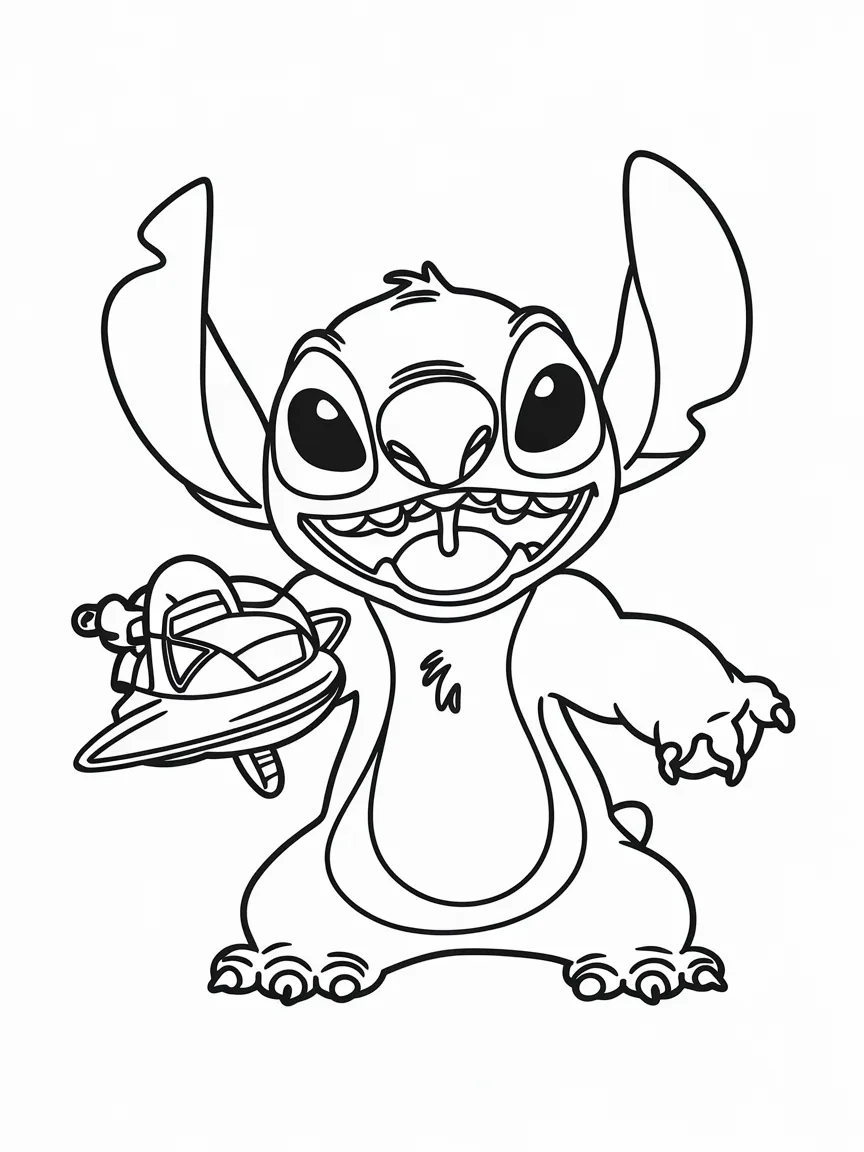 Stitch coloring pages - 1323 | ColoringPagesDesign